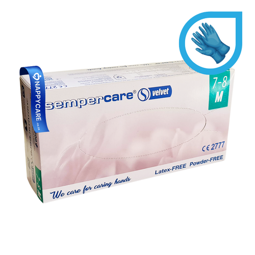 Sempercare Nitrile Powder-Free Exam Gloves (100 Pcs packs)