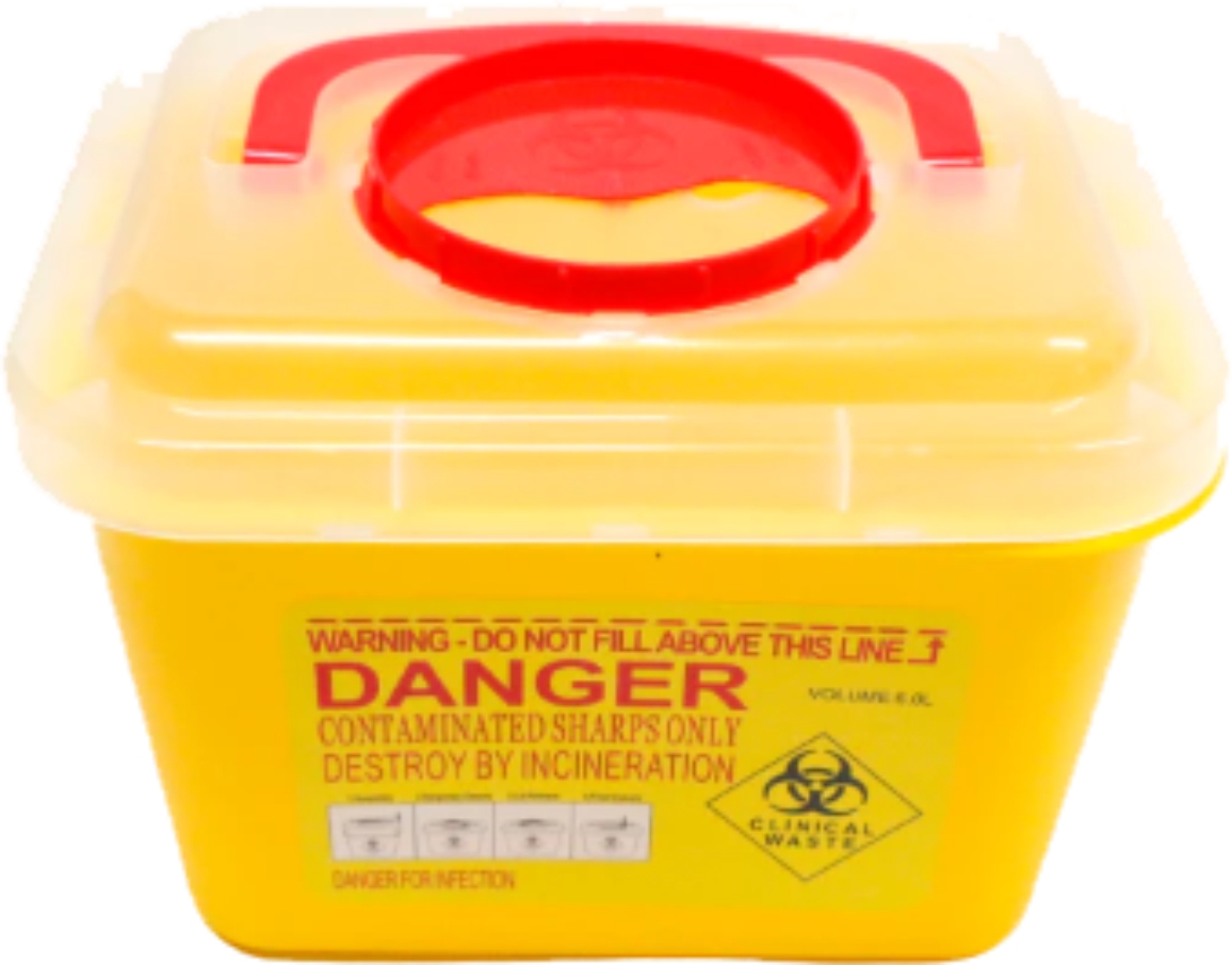 5L Sharp Container Plastic