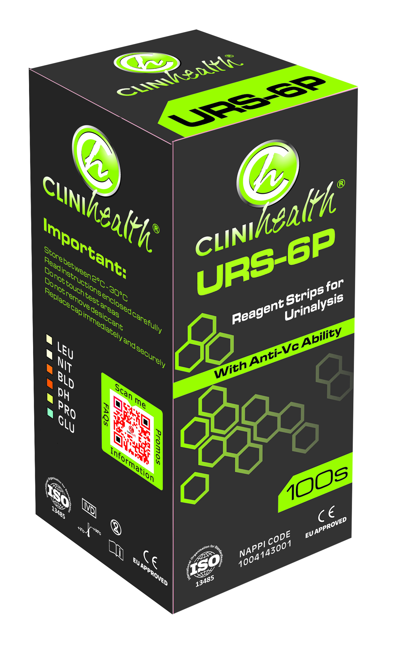 CliniHealth Urinalysis 6P