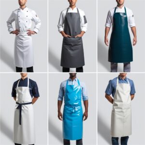 apron and chef cap