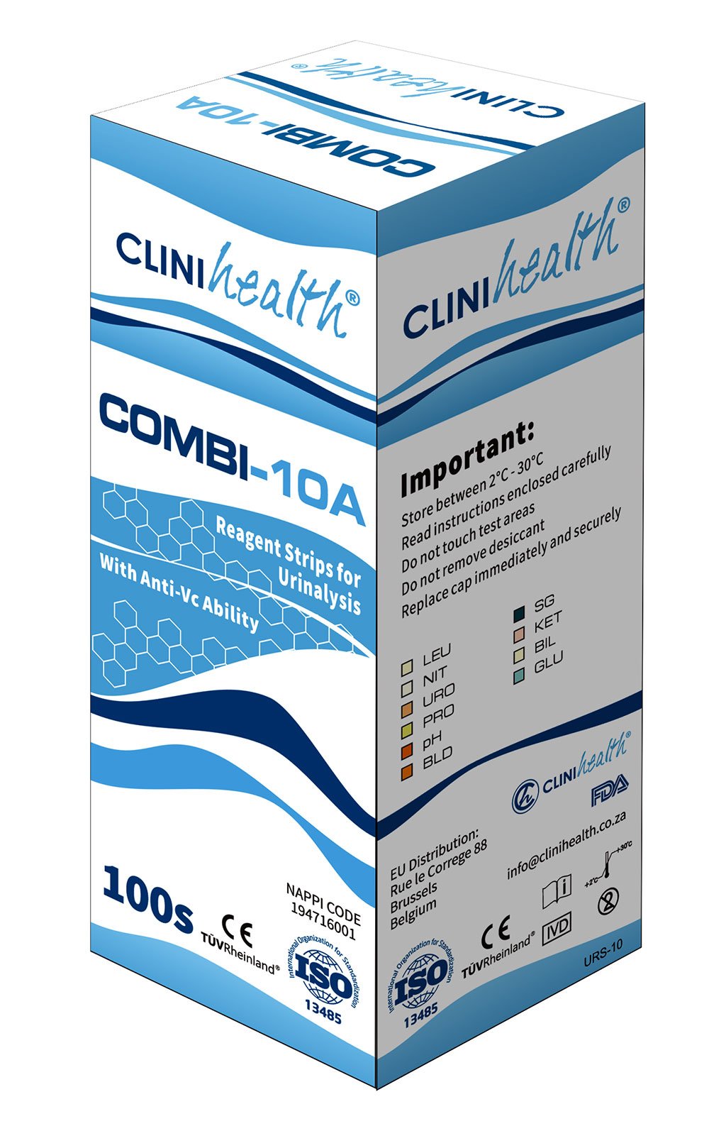 Combi Urine Test CliniHealth
