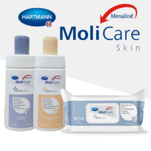 MoliCare Skin Care Bundle 1 (Wash Lotion, Body Lotion, Moist Care Tissues)