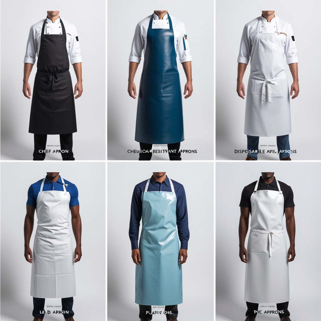 youth chef hat and apron