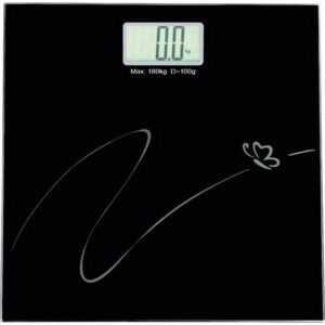 Bathroom Scale - Digital - Square - Black - ABS5131