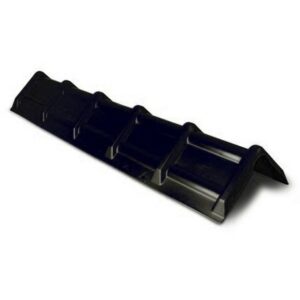 Tie-Down Freight Protector - Heavy Duty Plastic Corner Guard for Loads - 1.2m - Recycled Material - Black - PI-120-black