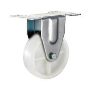 Castor Wheels - Nylon - Fixed Wheel - White - 50mm - TOOC461