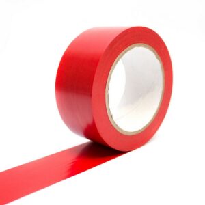 Floor Tape - COBAtape Vinyl Marking - 33 m x 5 cm -Red - TP030002