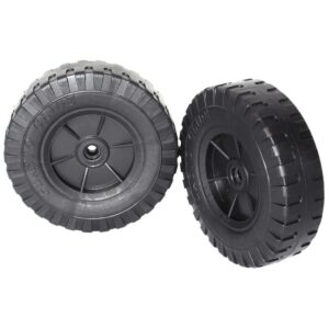 Plastic Wheels - Polypropylene - 100mm ? - Pack of 2 - JEEP100