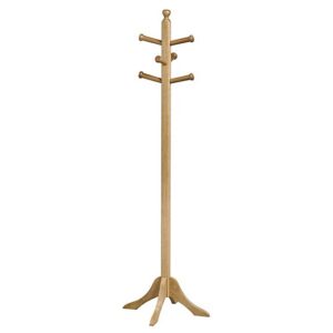 Hat Stand - Contract Wooden Range - 48.5 x 48.5 x 168 cm - Oak - WAL910OA