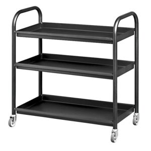 Tea Trolley - Removable Shelves - 94 x 44 x 96 cm - Colour Options - 649BL