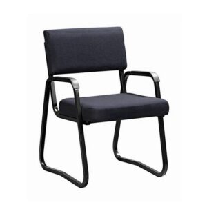 Office Chair - Economy - Arm - Skid Base - 88 x 60 x 60 cm - SE015-black