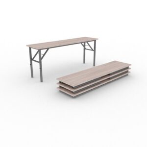 Conference Multipurpose Desk - Wood - 74 x 45 x 180 cm - MP001-cherry