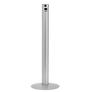 Ash Pillar Bin - Floor Standing - Stainless Steel - 90  x 1200 (H) mm - 055SS