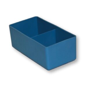 Drawer Organiser - Insert Bins with Dividers - Blue - Pack of 60