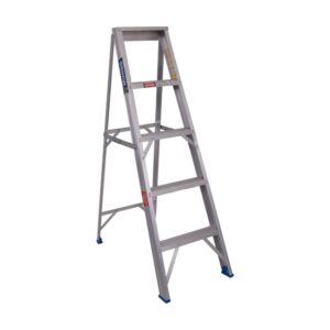 Aluminium Step Ladder - Single Sided - Domestic - 7 Step - 1.8m