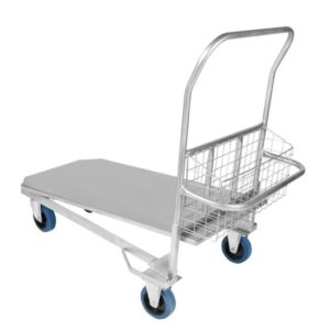 Shopping Trolley - Steel - 117 x 58 x 110 cm - Load Capacity 200kg