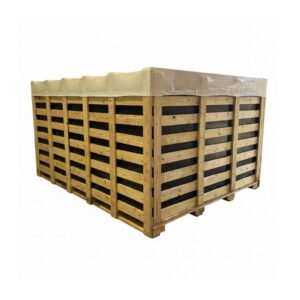 Slatted Wooden Crate - 4 Way Entry - 120 x 80 x 90cm