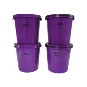 12L Kitchen Bucket Purple 1’s