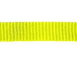 Petersham Ribbon – Solid Fluorescent Lime – 20mm x 20m roll