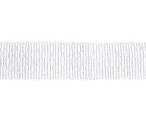 Petersham Ribbon – Solid White – 15mm x 20m roll