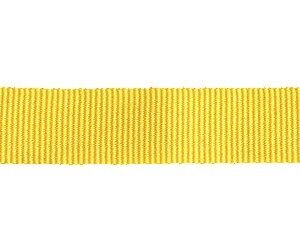 Petersham Ribbon – Solid Yellow – 15mm x 20m roll