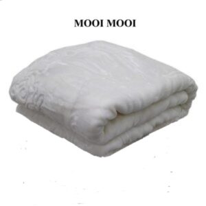 Mooi Mooi Plain 2 Ply Double Blanket