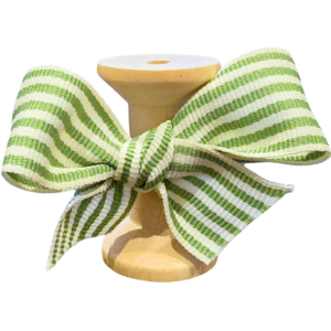 No 183 – Striped Lt. Cream, Fern 25mm