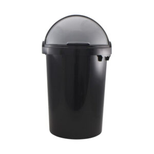 50L Black Dustbin
