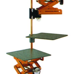 Rudolf Support Rod Type 177 12x650 mm, with Two Supplementary Plates Type 130 Applicable