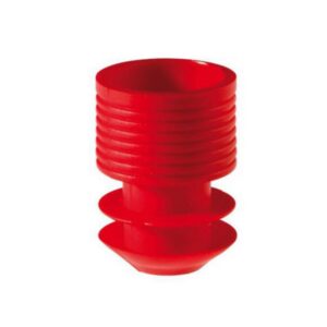Ratiolab Stoppers 16–17 mm, Red, Pack of 1000​