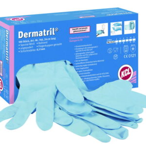 Honeywell KCL Dermatril 740, Size 6 Disposable Gloves Pack of 100
