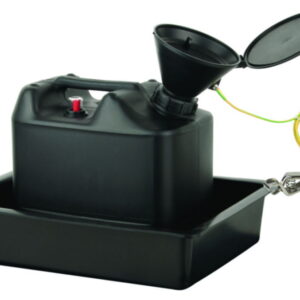 SCAT Waste Disposal-Set 3: Funnel with Lid "MARCO" V2.0 S60/61, PE-HD Electrostatic Conductive, with 318960, 108042, 117985