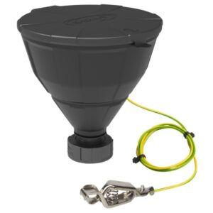SCAT Funnel "ARNOLD" with Lid V2.0 S60/61 Electrostatic Conductive