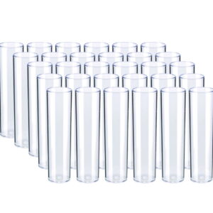 Biologix Drosophila Narrow Vial 25x95mm PS, Pack of 20x25