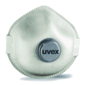 Uvex Fine Dust Filtering Mask Silv-Air 7212 FFP-2 with Exhale Valve, Pack of 15
