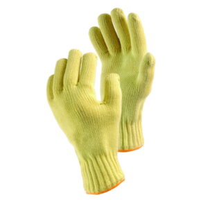 Jutec 5-Finger Glove H0150035-S Size 10 Up to 500°C Contact Heat Short-Term Kevlar Cords Length 350mm CE Cat II EN 388:2016 EN 407:2004