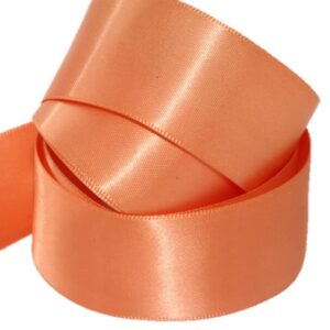 DFS Peach Melba (25mm) Satin Ribbon