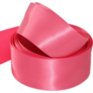 DFS Lipstick Rose Pink (7mm) Satin Ribbon