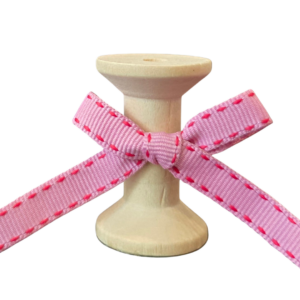 No 008 – Pink & Cranberry Saddle-stitch 10mm