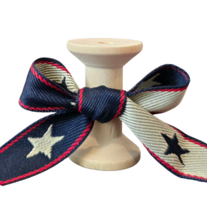 No 181 – Star Navy, Red & Cream 20mm