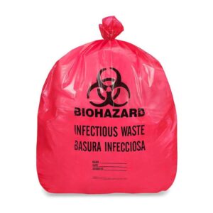 Bio Hazard Bag Autoclavable – Plastic – 210x310x0.3mm – 20s