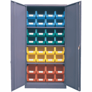 Blue – Linbin ® Storage Bin Cabinet Kit 5