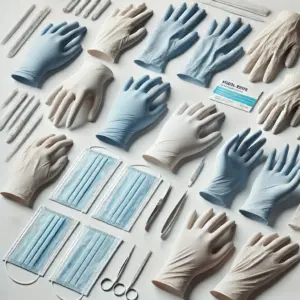 Laborbedarf Gloves ShieldSkin Size L 9 Nitrile Orange 260mm (Pack of 90)
