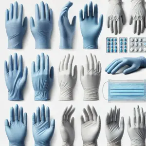 MAPA Ultranitril 381 Nitrile Gloves (Size 7-7.5, Per Pair)