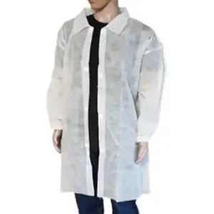 Disposable Lab Coat 30gsm