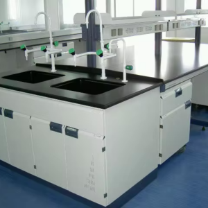 Laboratory Sink Cabinet With Faucet