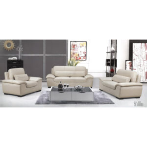 Lounge Suite 3 Piece-Cream