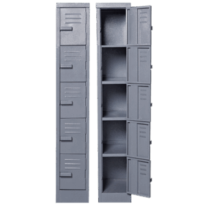 Solid Steel Locker Five Tier