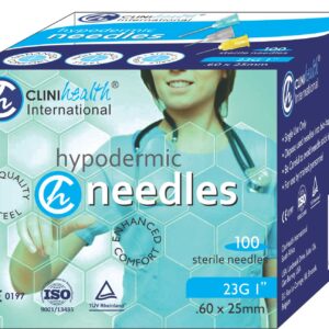 Needle 23G 1? (.60X.25) CliniHealth -100s