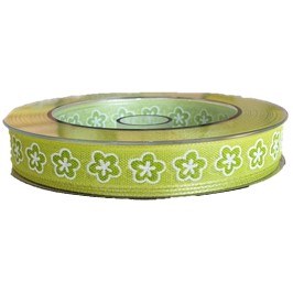 Pretty Summer Ribbon – Lemon 15mm